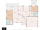 Detailed floor plan showcasing the layout of the house, including room dimensions at 3729 Sail Dr, New Port Richey, FL 34652