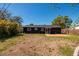 View of the backyard with a patio area and space for outdoor entertaining at 8871 94Th St, Seminole, FL 33777