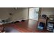 Spacious living room with rich wood floors and neutral paint colors, great for showcasing your personal style at 2108 Ridgemore Dr, Valrico, FL 33594