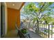 Comfortable balcony with serene outdoor views, providing a tranquil retreat to relax at 5014 W Lancaster St, Tampa, FL 33616