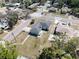 This is an aerial view of the property with a classic roofline and convenient street access at 801 37Th S Ave, St Petersburg, FL 33705