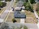 Aerial view featuring the home with an expansive lot, perfect for outdoor enjoyment at 801 37Th S Ave, St Petersburg, FL 33705