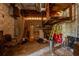 Unfinished basement space featuring wood frame rafters and stored objects at 801 37Th S Ave, St Petersburg, FL 33705