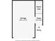 Floor plan showing the garage, foyer, stairs and entry at 10209 Spanish Breeze Ct, Riverview, FL 33578