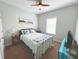 Cozy bedroom with a bright window and a calming color palette, perfect for relaxation at 12403 Brick Cobblestone Dr, Riverview, FL 33579