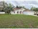 Charming single-story home with well-maintained lawn and a red front door at 3292 Dow Ln, Spring Hill, FL 34609