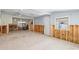 Renovation project showing the open living space of the home with exposed framework and partial kitchen view at 427 79Th Ave, St Pete Beach, FL 33706