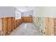This is an interior shot of a room with exposed wooden framing and a view of the window at 427 79Th Ave, St Pete Beach, FL 33706