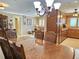 Open dining room with tile flooring adjacent to kitchen and living room, perfect for entertaining at 514 Brandon Ave, Clearwater, FL 33765
