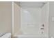 Bathroom tub and shower with neutral color at 6447 Cypressdale Dr # 202, Riverview, FL 33578