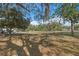 Spacious backyard featuring mature trees at 7143 Sealawn Dr, Spring Hill, FL 34606