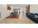 Open living space showing dining room, living area, and hallway at 13822 Carlow Park Dr, Riverview, FL 33579