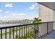 Scenic balcony view overlooking the intercoastal waterway and cityscape at 1600 Gulf Blvd # 817, Clearwater Beach, FL 33767