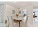 Comfortable dining space features marble floors and elegant furnishings at 1600 Gulf Blvd # 817, Clearwater Beach, FL 33767