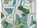 Community map shows the property's location near amenities like a wetland preserve and a resort amenity center at 29548 Zupetta Ln, Wesley Chapel, FL 33543