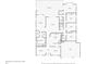 Detailed floor plan showcasing the layout, including a screened patio, bedrooms, kitchen, and living areas at 3033 Marble Crest Dr, Land O Lakes, FL 34638