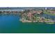 Beautiful aerial view of waterfront community with lush landscaping and waterway views at 6100 Bahia Del Mar Cir # 204, St Petersburg, FL 33715