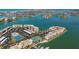 Waterfront condos feature lush landscaping, tennis courts, parking, and boat docks at 7665 Sun Island S Dr # 401, South Pasadena, FL 33707