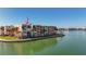 Waterfront condo building with private balconies and stunning views at 7665 Sun Island S Dr # 401, South Pasadena, FL 33707