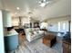 Inviting living area featuring a modern kitchen and comfortable furnishings at 7735 Wauchula Rd, Myakka City, FL 34251