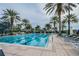 Enjoy a refreshing swim in this community's large pool surrounded by swaying palm trees at 824 Islebay Dr, Apollo Beach, FL 33572
