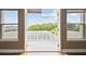 A view from a property showcasing lush tropical foliage, offering privacy and natural beauty at 824 Islebay Dr, Apollo Beach, FL 33572