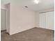 Spacious bedroom features neutral paint, soft carpet, and plenty of natural light at 8551 N Hyaleah Rd, Tampa, FL 33617