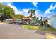 Convenient kayak storage area with multiple racks for residents to store their kayaks and paddleboards at 113 Seahorse Se Dr # D, St Petersburg, FL 33705