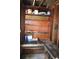 Functional storage space with shelving, ideal for organizing tools and supplies at 1519 Delaware Ne Ave, St Petersburg, FL 33703