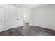 A bedroom with ample closet space and modern flooring at 16417 Lake Byrd Dr, Tampa, FL 33618