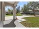 View from the front porch to the surrounding neighborhood at 16417 Lake Byrd Dr, Tampa, FL 33618