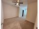 Spacious bedroom with carpet and ceiling fan provides comfort and style at 3267 Pleasant Willow Ct, Brandon, FL 33511