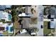 Residential neighborhood featuring cozy homes, manicured lawns, mature trees and pools at 447 80Th Ave, St Pete Beach, FL 33706