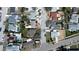 Residential neighborhood featuring cozy homes and manicured lawns and private pools at 447 80Th Ave, St Pete Beach, FL 33706