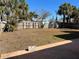 Large backyard with potential for landscaping and outdoor recreation and entertainment at 447 80Th Ave, St Pete Beach, FL 33706