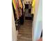 Walk-in closet with organized storage solutions, providing ample space for clothes and accessories at 5553 Baywater Dr, Tampa, FL 33615