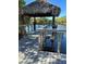 Community deck featuring an overhead canopy for shade on sunny days at 5553 Baywater Dr, Tampa, FL 33615