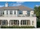 The second-story of this lovely home has many well-placed windows and a charming balcony at 6151 Bayou Grande Ne Blvd, St Petersburg, FL 33703