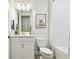 A well-appointed bathroom featuring modern fixtures and bright lighting at 8766 Shadyside Ln, Land O Lakes, FL 34637