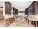 Kitchen with dark cabinetry, recessed lighting, and potential for customization at 1233 Eden Isle Ne Dr, St Petersburg, FL 33704