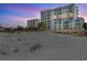 Beautiful condo building with balconies, showcasing a modern design near the beach at 15 Avalon St # 601, Clearwater Beach, FL 33767