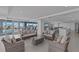 Comfortable condo lounge area features plush seating and elegant decor at 15 Avalon St # 601, Clearwater Beach, FL 33767