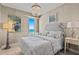 Inviting main bedroom featuring ocean views and neutral tones at 15 Avalon St # 601, Clearwater Beach, FL 33767