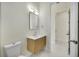 Modern bathroom featuring a sleek vanity and bright light fixtures at 1741 Nevada Ne Ave, St Petersburg, FL 33703