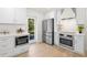 Modern kitchen with stainless steel appliances and white cabinetry at 2117 S West Shore Blvd, Tampa, FL 33629