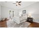 Spacious main bedroom features a comfortable queen bed and access to the outdoors at 445 29Th N Ave, St Petersburg, FL 33704