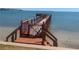 Private fishing pier with water view access for residents, enjoy fishing and beautiful views at 5700 Escondida S Blvd # 506, St Petersburg, FL 33715