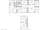 Combination of floor plans showing layouts including the living room, bathrooms, kitchen, bedrooms, and office at 1004 E 22Nd Ave, Tampa, FL 33605