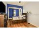 Bedroom featuring a bed with storage and a built-in alcove with a window at 2308 W Jetton Ave, Tampa, FL 33629