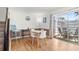 Bright dining area with sliding glass doors that lead to the outdoor patio at 2646 Barksdale Ct, Clearwater, FL 33761
